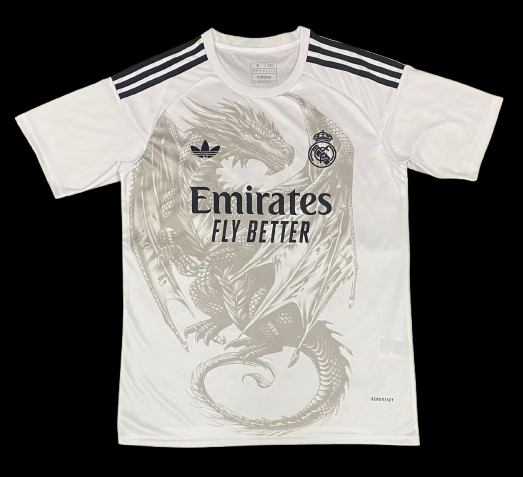 Real Madrid Dragon white Concept