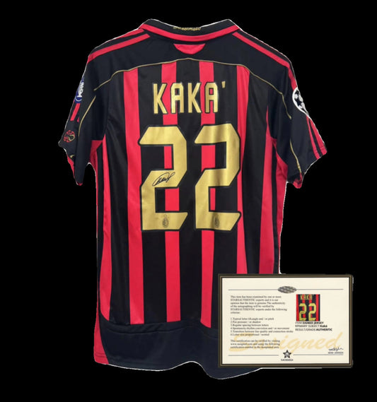 Signed Kaká AC Milan Shirt