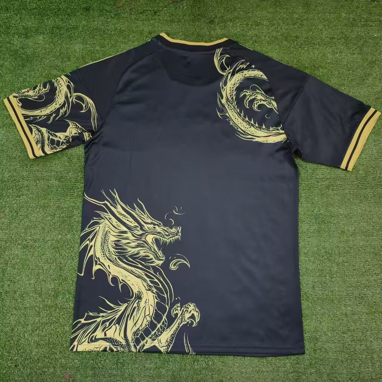 Real Madrid Dragon Black & Gold Concept