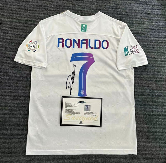 Signed Ronaldo Al Nassr