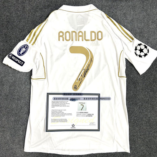 Signed Ronaldo Real Madrid 11/12