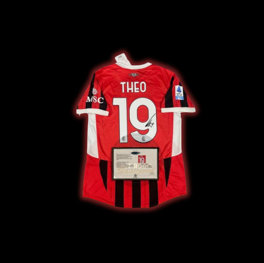 AC Milan “Theo Hernandez” Signed Jersey