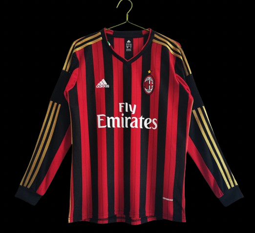 AC Milan 13/14 Retro Home Long Sleeve