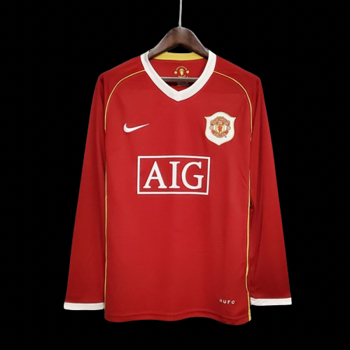 Manchester United 06/07 home long sleeve