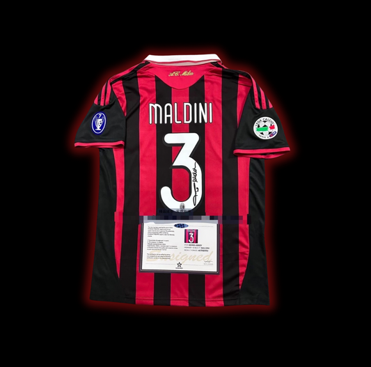 AC Milan “Maldini” Signed Jersey