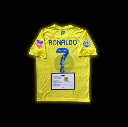 Al Nassr “Cristiano Ronaldo” Signed Jersey