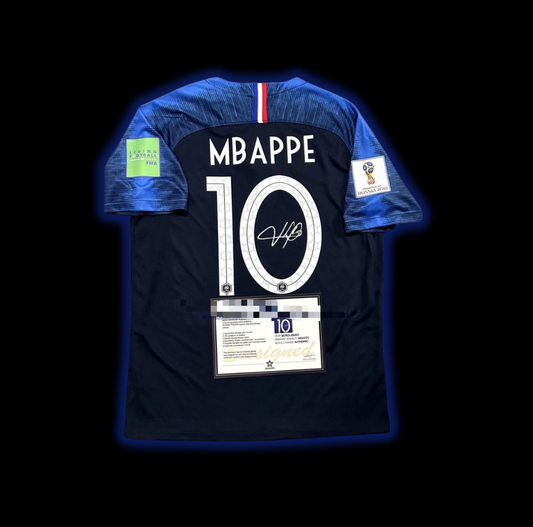 France “Mbappe” Signed Shirt