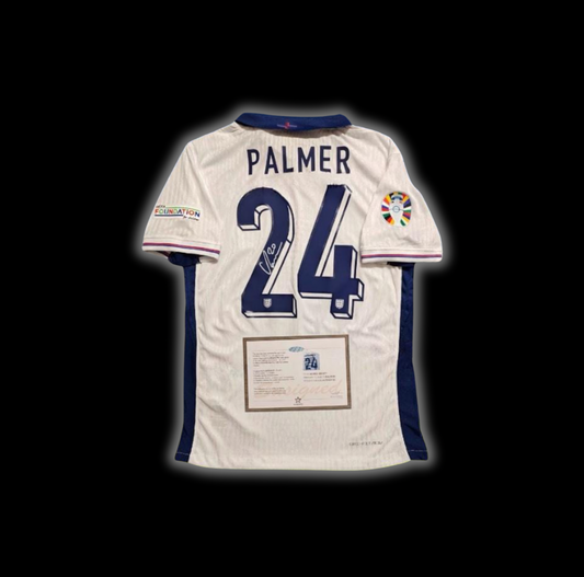 England “Cole Palmer” Signed Jersey