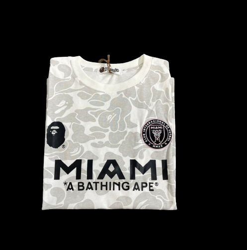 Inter Miami X Bathing Ape Shirt White