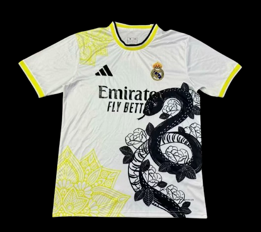 Real Madrid White & Yellow Snake Concept