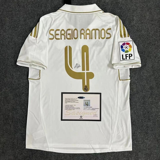 Signed Sergio Ramos Real Madrid Jersey