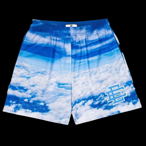 Eric Emanuel Blue Cloud Shorts