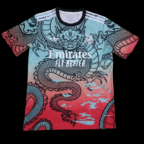 Real Madrid Dragon Blue & Pink Concept