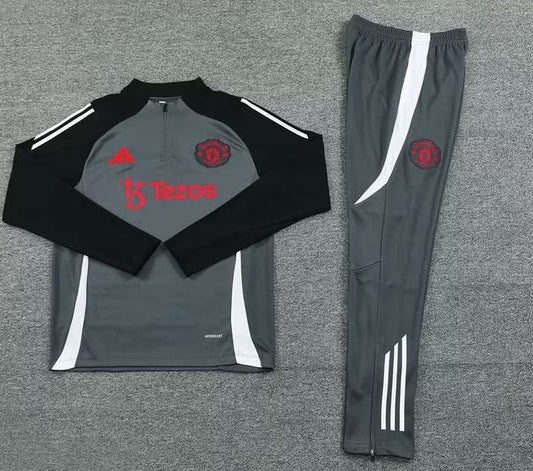 Manchester United Grey Training Tracksuit 24/25