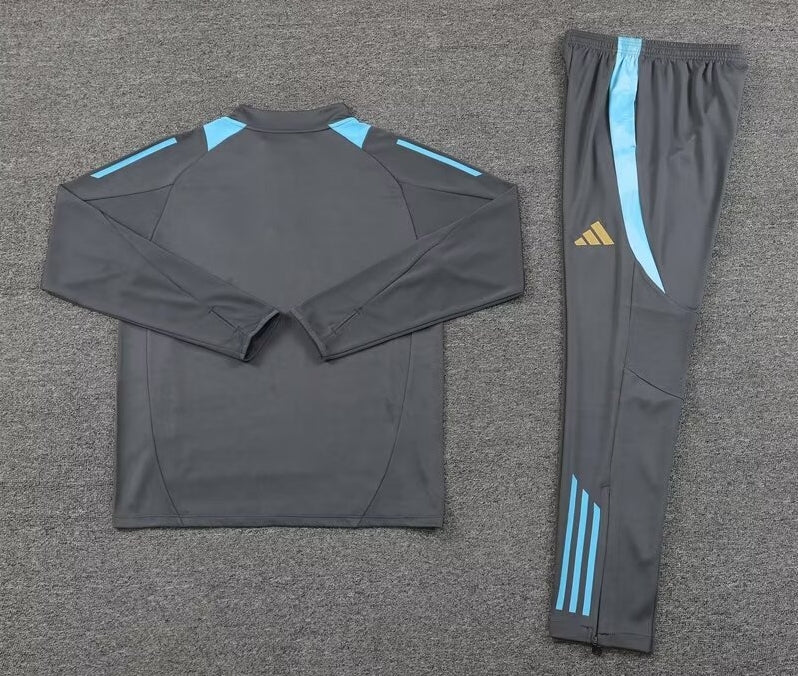 Argentina Dark Grey Training Tracksuit 24/25