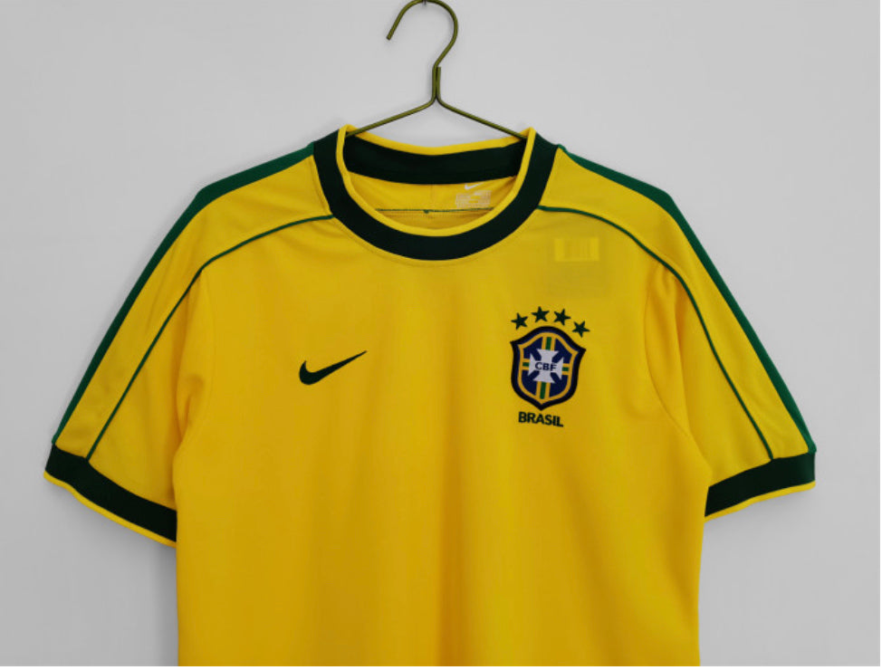 Brazil 1998 home retro jersey