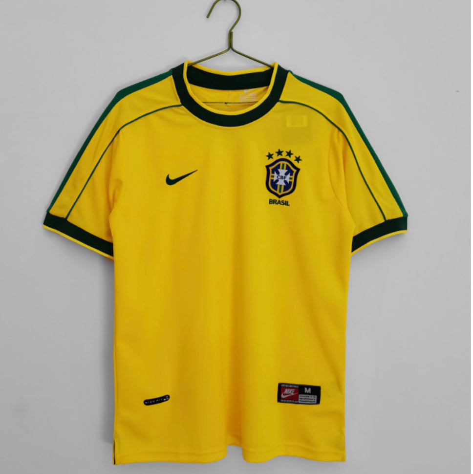 Brazil 1998 home retro jersey