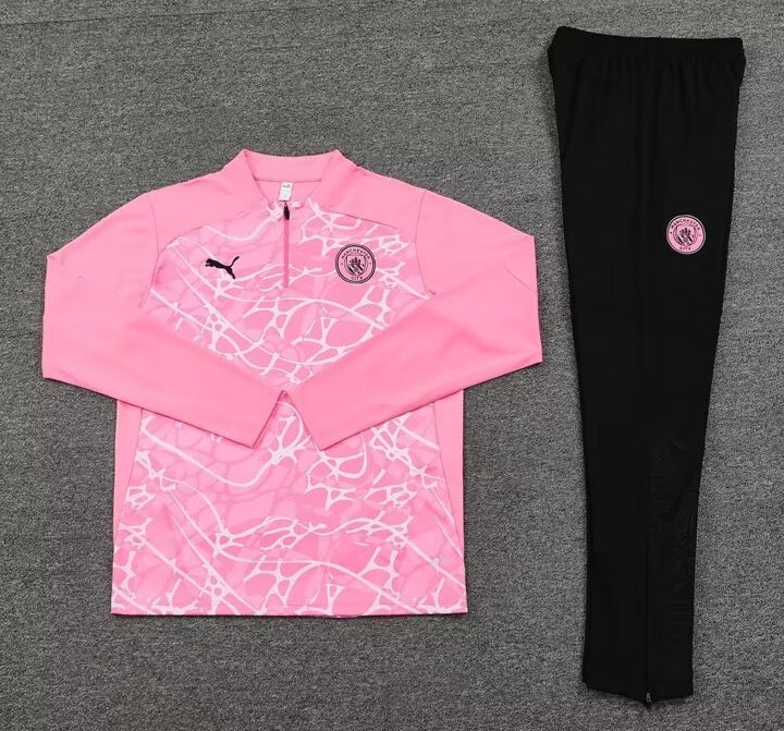 Manchester City Pink Ice Training Tracksuit 24/25