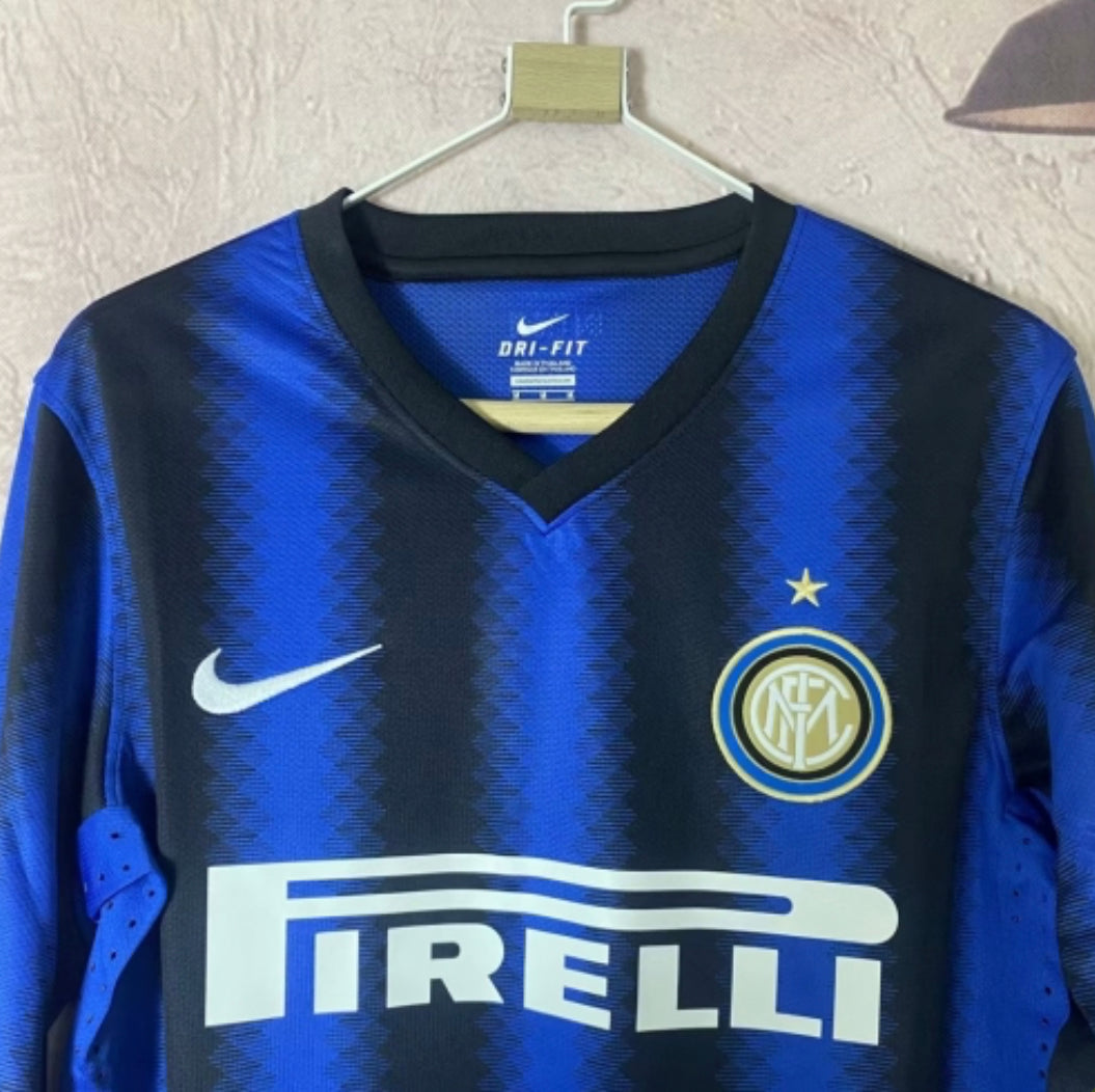 Inter Milan 10/11 Long Sleeve