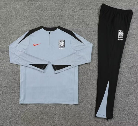 South Korea Grey Training Tracksuit 24/25