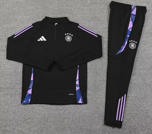 Germany Black & Purple Training Tracksuit 24/25