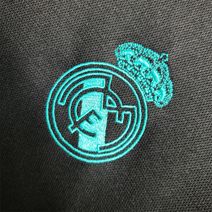 Real Madrid 17/18 Retro Away Long Sleeve