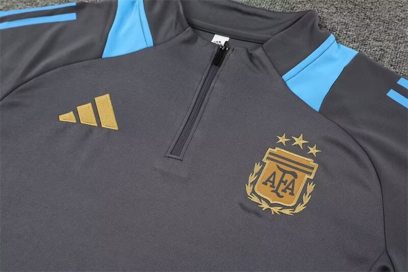 Argentina Dark Grey Training Tracksuit 24/25