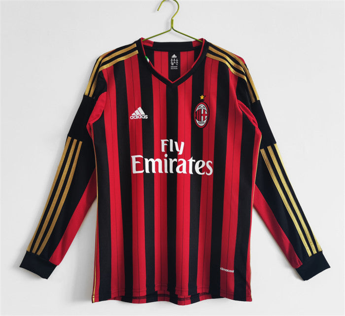 AC Milan 13/14 Retro Home Long Sleeve