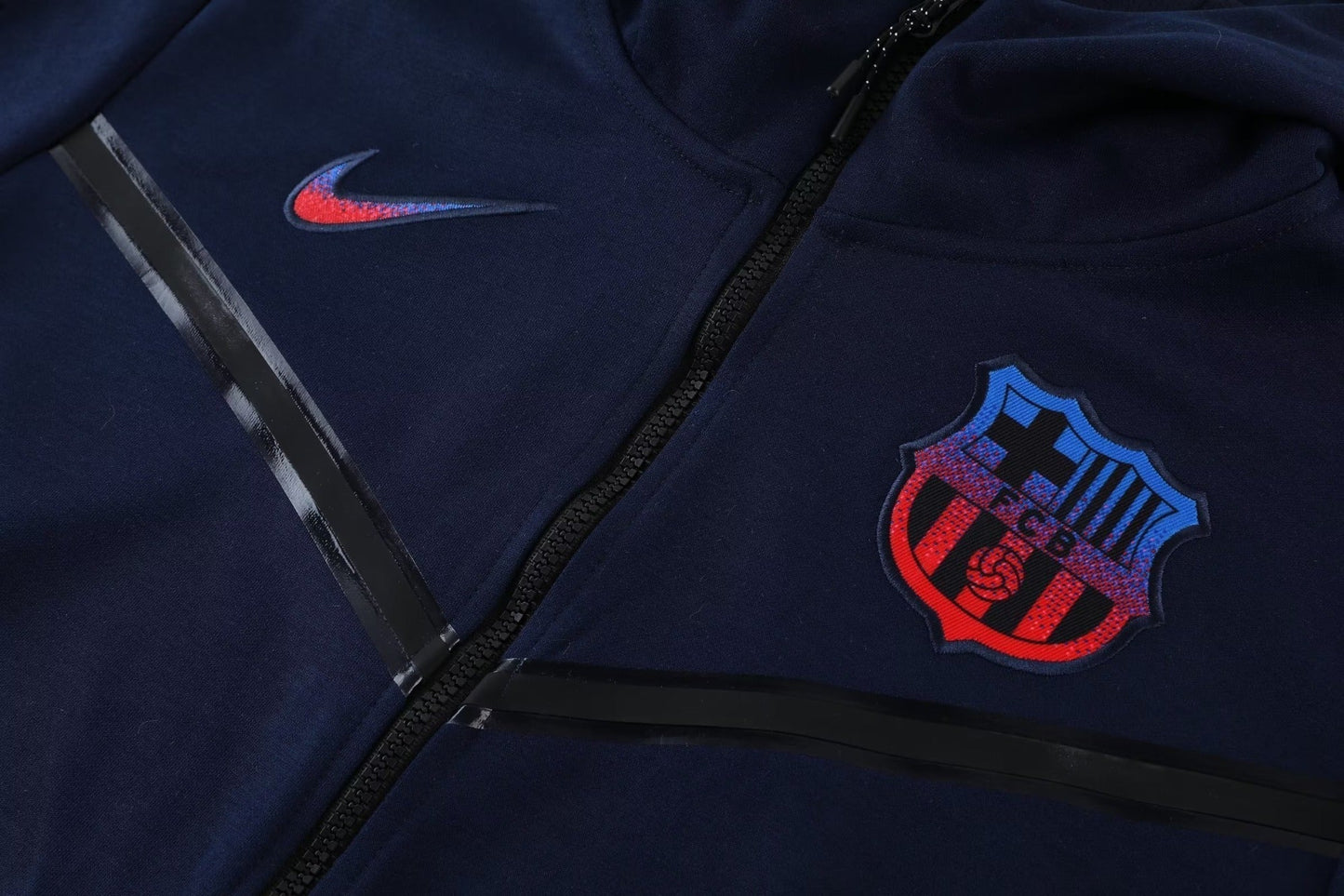 Barcelona Navy Nike Tech Tracksuit