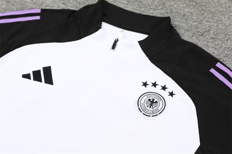 Germany Black & White Training Tracksuit 24/25