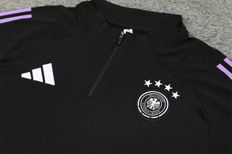 Germany Black & Purple Training Tracksuit 24/25