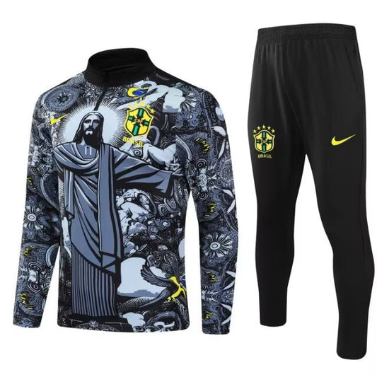 Brazil Christ The Redeemer Training Tracksuit