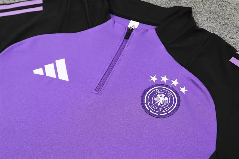 Germany Black & Purple Training Tracksuit 24/25