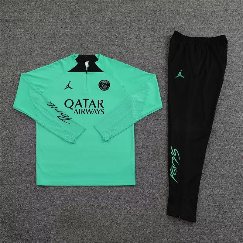 PSG Training Tracksuit "Cyan Illimunate