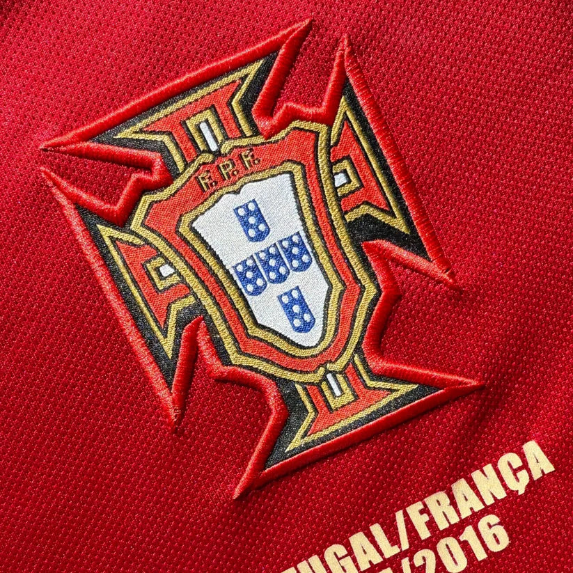 Portugal 16/17 Home Shirt - Euro Final Long Sleeve